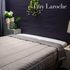 Guy Laroche Couette semi-microfibre Dandy Grey Grey Matelée Haute Densité Literie Premium pour toutes les saisons _ Fabriqué en Corée